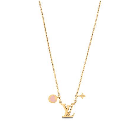 lv necklace flower|lv iconic heart necklace.